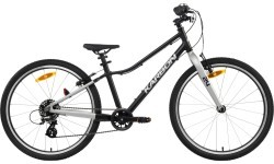 Velosipēds Karbon Superlight 24, melns