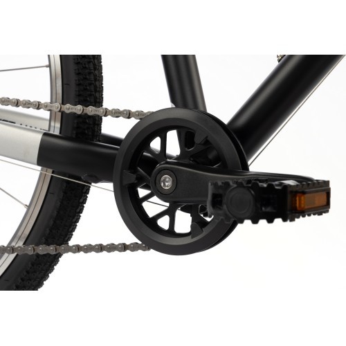 Velosipēds Karbon Superlight 24, melns