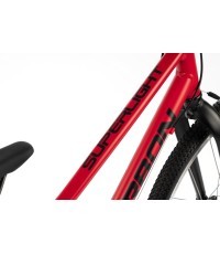 Velosipēds Karbon Superlight 24, sarkans