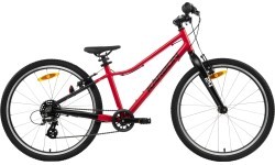 Velosipēds Karbon Superlight 24, sarkans