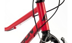 Velosipēds Karbon Superlight 24, sarkans