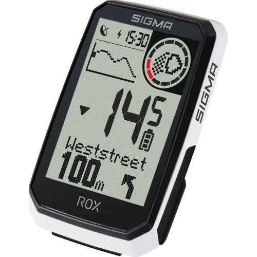 Велокомпьютер SIGMA ROX 4.0 Endurance GPS, белый