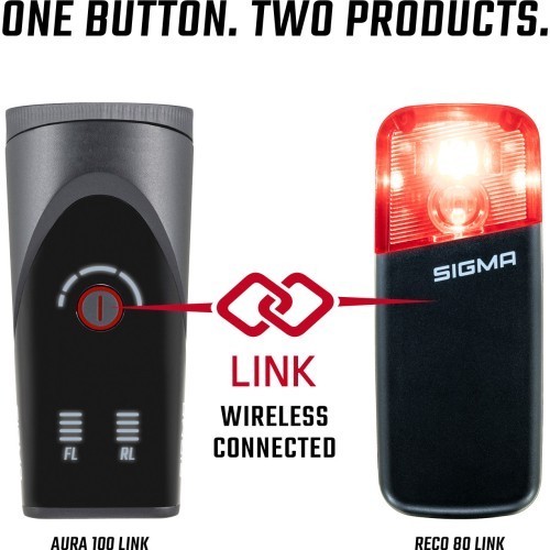 Sigma Reco 81 Link rear light with radar