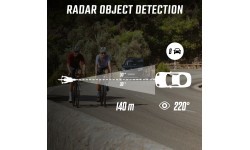 Aizmugurējais lukturis Sigma Reco 81 Link ar radaru