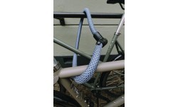 Abus 4004K/110 Yarnit lock, denim blue