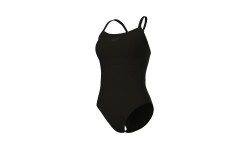 Peldkostīms W Solid Lightdrop Back B, melns, 36 - 501