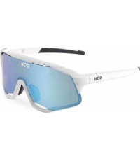 Sunglasses KOO Demos, White/Turquoise