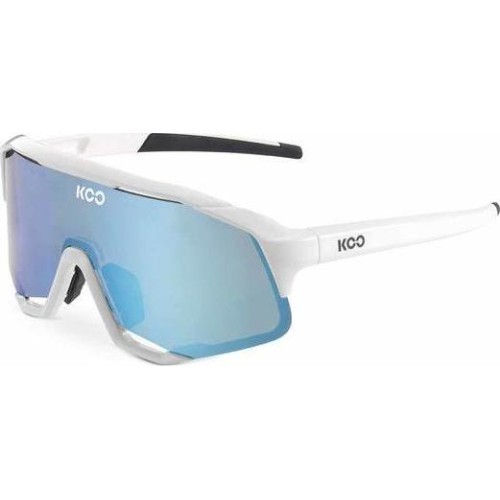 Saulesbrilles KOO Demos, baltas/tirkīza