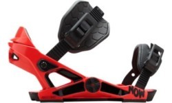 NOW Select Pro snowboard bindings, red