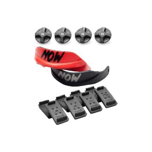 NOW Select Pro snowboard bindings, red