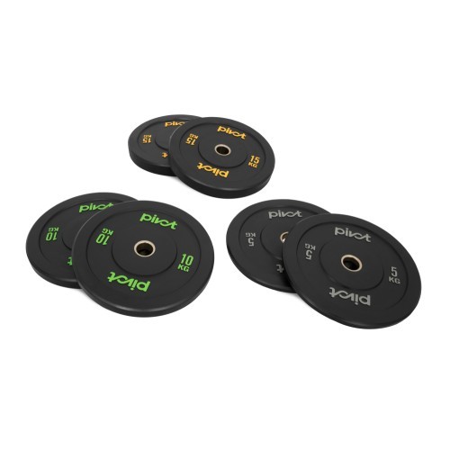 Pivot Fitness Pro Training amortizējošo disku komplekts 60 kg