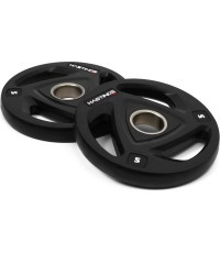 Hastings Pro Rubber Olympic Tri-Grip svaru disku komplekts 5 kg