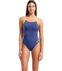 Peldkostīms W Team Challenge Solid Future Dusk-Black-Artic Lime 34 - 853