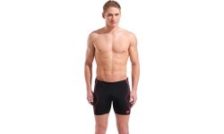 M Graphic Swim Mid Jammer Black-Bright Coral 100 - 505
