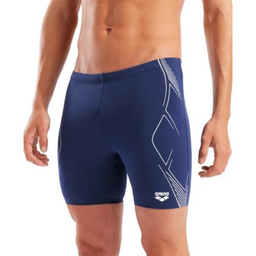 M Graphic Swim Mid Jammer Navy-White 100 - 701