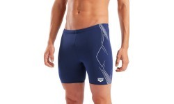 M Graphic Swim Mid Jammer Navy-White 100 - 701