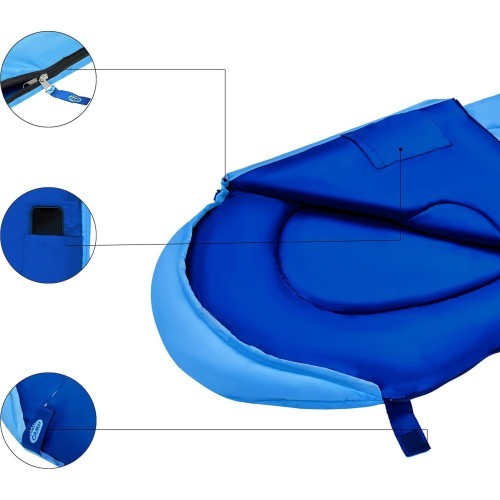 NC2007 BLUE SLEEPING BAG JUNIOR NILS CAMP