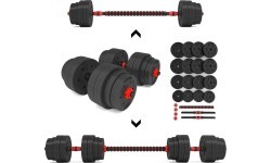 SGP15 COMPOSITE BARBELL AND DUMBBELLS SET HMS - 40 kg