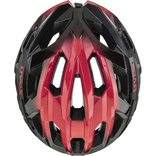 Uvex Race 7 helmet, black/red, 51-55 cm