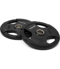 Hastings Rubber Olympic Tri-Grip Plate Set 10 kg