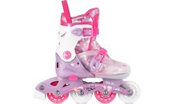 NJ1025 FLIPZY PINK INLINE SKATES