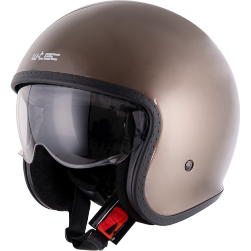 Motorcycle Helmet W-TEC Valkorne Marron - Deep Coffee