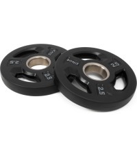 Pivot Fitness Olympic gumijas svaru disku komplekts 2,5 kg