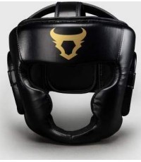 Боксёрский шлем Ringhorns Charger by Venum – чёрный/золотой