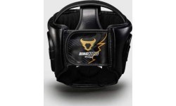 Ringhorns Charger by Venum Headgear - Black/Gold