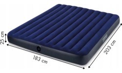 INTEX 64755 2 person velour inflatable mattress