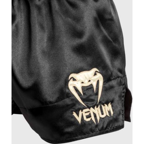Venum Classic Muay ThaÃ¯ Short Red/Black/Gold