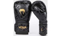 Боксёрские перчатки Venum Contender 1.5 XT - чёрные/золотые