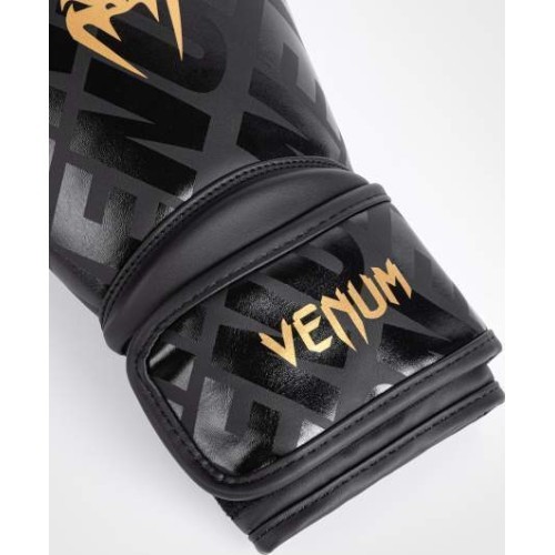 Боксёрские перчатки Venum Contender 1.5 XT - чёрные/золотые