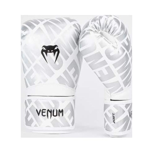 Venum Contender 1.5 XT boksa cimdi, balti/sudraba