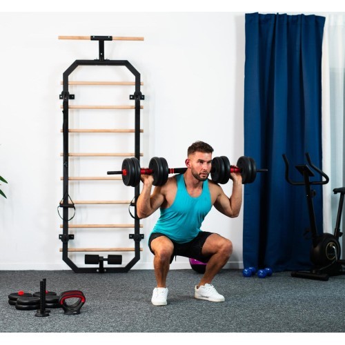 6 vienā svaru komplekts SGN120 PRO 20 kg HMS