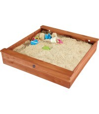 Wooden Sand Pit Plum