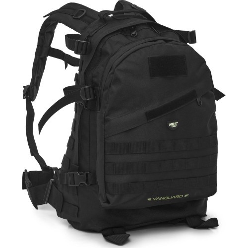 NC3904 VANGUARD TACTICAL BACKPACK BLACK 45L NILS CAMP