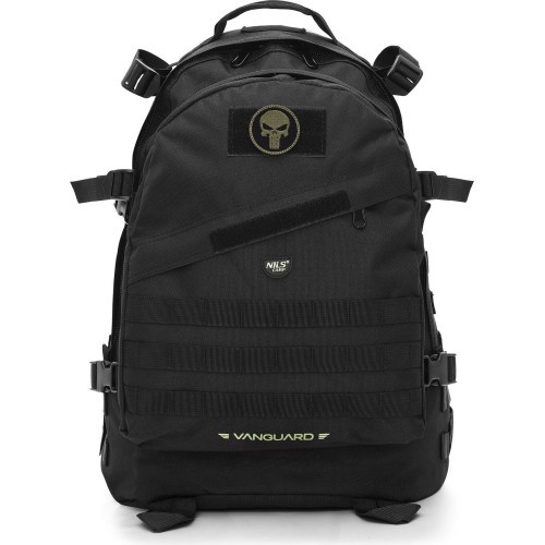 NC3904 VANGUARD TACTICAL BACKPACK BLACK 45L NILS CAMP