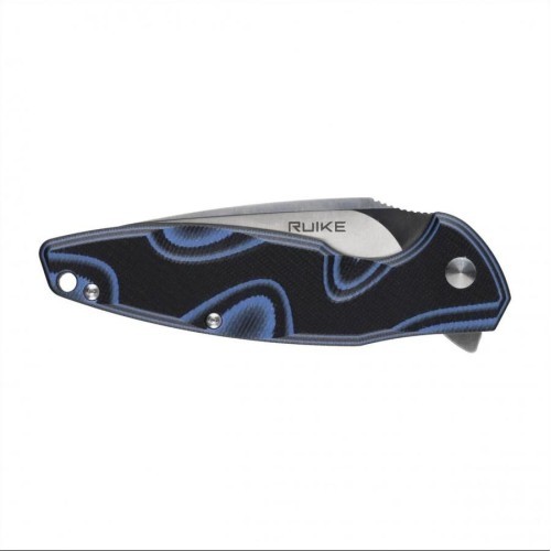 Folding Knife Ruike Fang P105-Q, Black and Blue