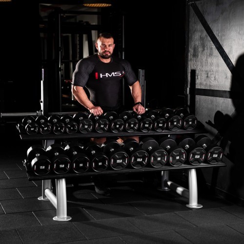 Poliuretāna hantele HPC CPU HMS - 22.5 kg