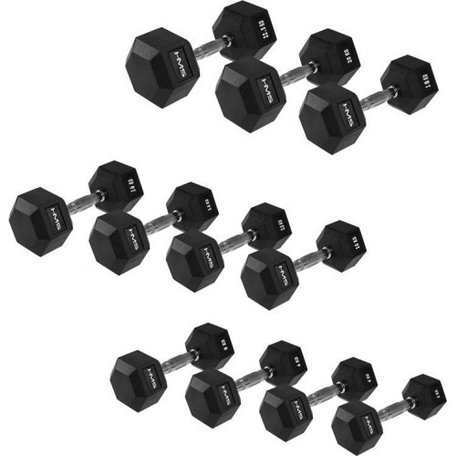 HEX PRO DUMBBELL HMS - 14 kg