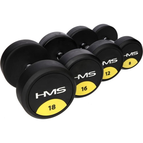 Gumijota hantele HG PRO HMS - 5 kg