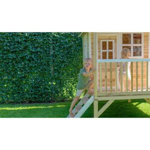 EXIT Loft 300 wooden playhouse - natural