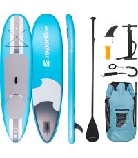 Paddle Board w/ Accessories inSPORTline WaveTrip 10’6” G3 - Blue