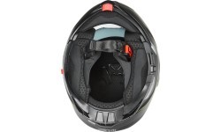 Откидной мотошлем W-TEC Zoroz P/J - Matt Black-Fluo Pink