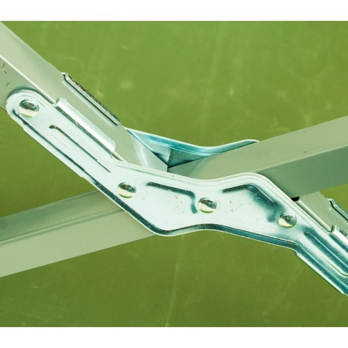 Camp Bed Highlander, Aluminum - Green
