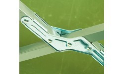 Camp Bed Highlander, Aluminum - Green