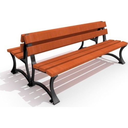 Cast-iron Bench Inter-Play 04