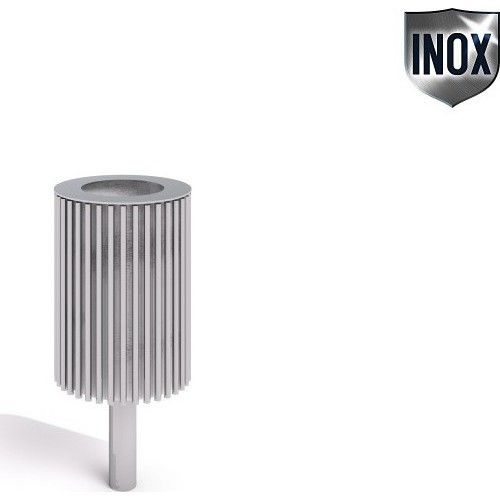 Stainless Steel Trash Bin Inter-Play 05