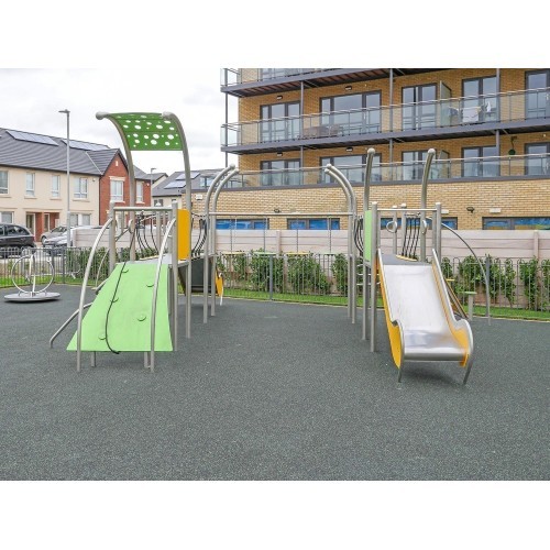 Playground Climbing Frame Inter-Play Dometo 4-1